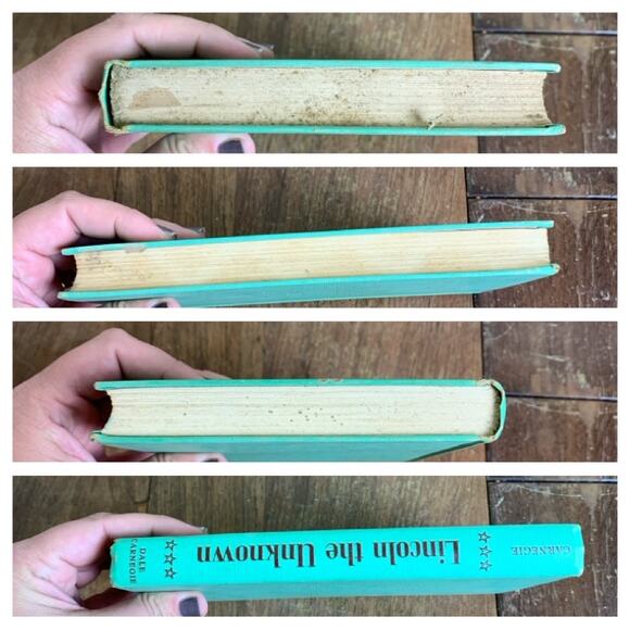 1968 Lincoln the Unknown Dale Carnegie Perseverance Award hardback book - Picture 2 of 15